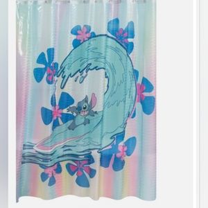 NWT! STITCH Shower Curtain with hooks